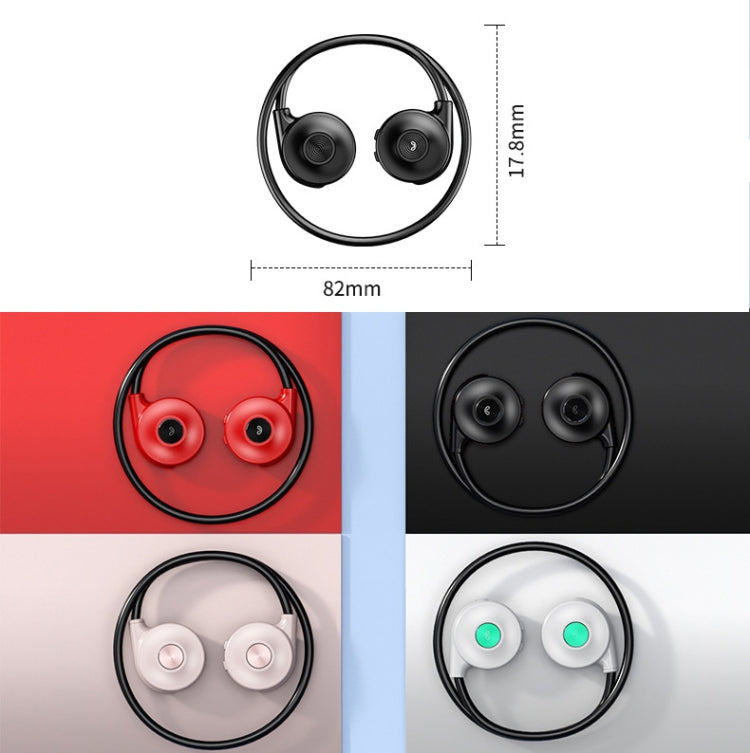 M1S Knochenleitung Stereo Vibrator Lautsprecher Bluetooth Ohrhörer, M1S Schwarz, M1S Pink, M1S Rot, M1S Grün