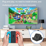 Für Nintendo Switch / Switch OLED SW300 HDMI-Videokonverter mit Lüfterbasis und Ladegerät
