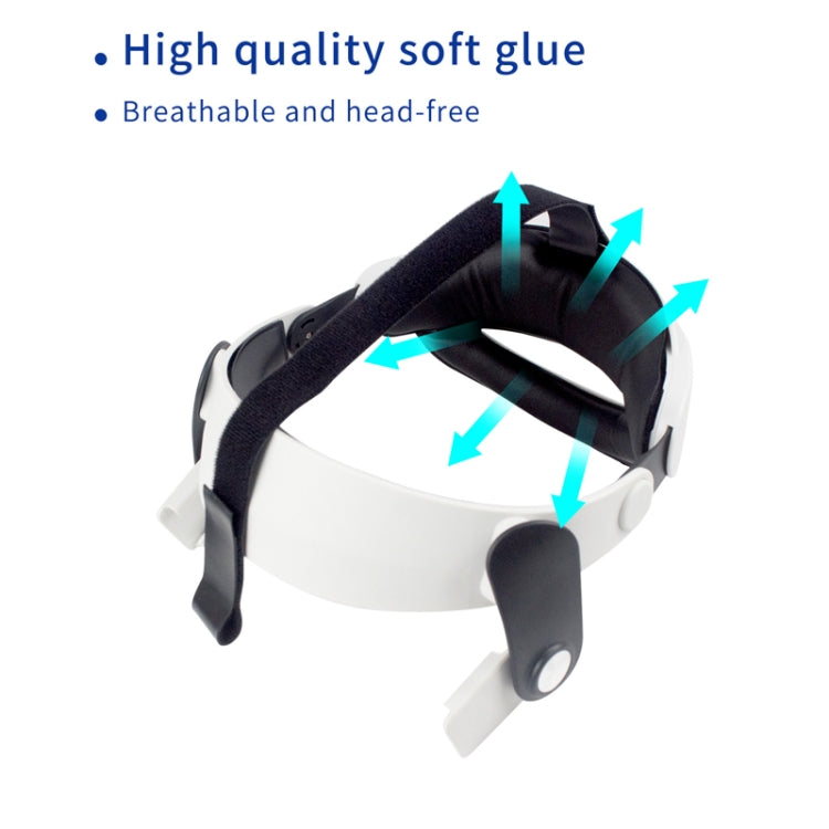 Für Meta Quest 2 VR-Brille verstellbar, verbessert den Tragekomfort, Elite-Kopfband, verstellbares Band