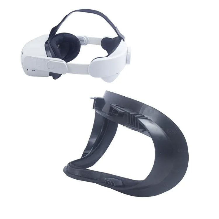 Für Meta Quest 2 VR-Headset Anti-Schweiß-Augenmaske VR-Gesichtsschnittstellenhalterungsabdeckung, Anti-Schweiß-Augenmaske (Schwarz)