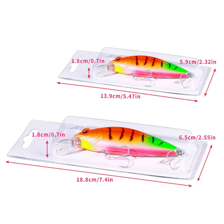 HENGJIA Langstrecken Wurf Sinkender Minnow Kunstköder, 9,5cm 15g, 12cm 32g