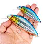 HENGJIA Langstrecken Wurf Sinkender Minnow Kunstköder, 9,5cm 15g, 12cm 32g