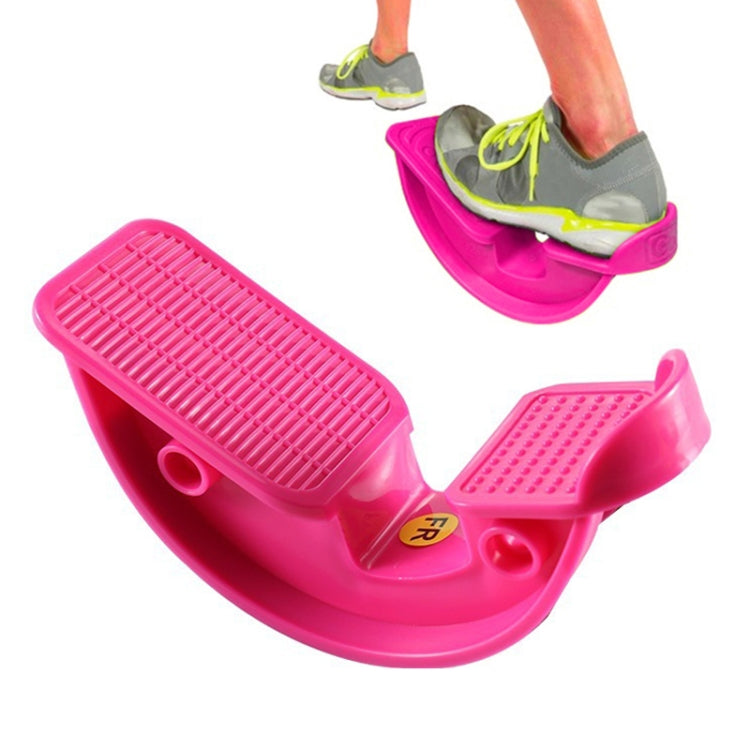 Fitness Schräges Dehnungsbrett Trainer Wadenentspannung Stehendes Dehnungs-Pedal, Rosarot, Blau, Gelb, Schwarz, Pink mit Fußgurt, Blau mit Fußgurt, Lila mit Fußgurt