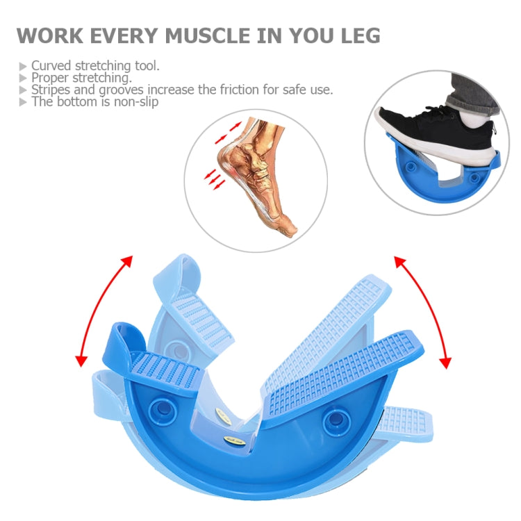 Fitness Schräges Dehnungsbrett Trainer Wadenentspannung Stehendes Dehnungs-Pedal, Rosarot, Blau, Gelb, Schwarz, Pink mit Fußgurt, Blau mit Fußgurt, Lila mit Fußgurt