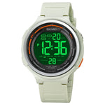 SKMEI 1841 Outdoor Sport Schüler Wasserdichte Leuchtende Countdown-Uhr, 1841 Schwarz, 1841 Hellgrau