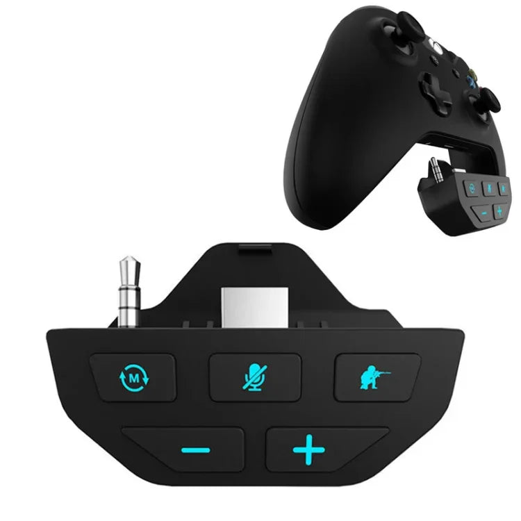 Für Microsoft Xbox One S / X / Elite HS-XO193A Gamepad-Soundverstärker 3,5-mm-Konverter-Kopfhöreradapter, für Xbox One S / X / Elite
