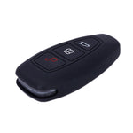 For Ford Focus/Mondeo 2pcs Folding Three-Button Key Protect Cover, Red, Pink, Orange, Yellow, Sky Blue, New Green, Purple, Black