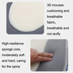 Baby Breastfeeding Pillow Lying Feeding Baby Anti-spitting Milk Slope Pad, Pillow Gray