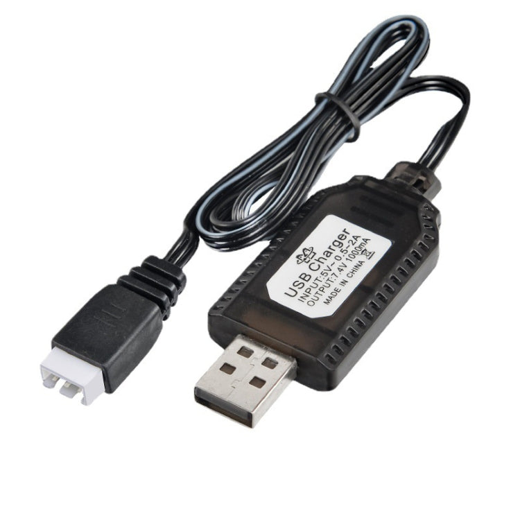 7,4V Lithium-Batterieladegerät Spielzeugflugzeug Zubehör USB-Datenkabel