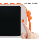 10 Zoll Cartoon Dinosaurier LCD-Schreibtafel Buntes Kinder-Malbrett, 10 Zoll (Hellblau)