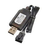 3,7V x 2 USB Smart Chip Vier-Achsen Flugzeug Ladekabel