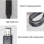 3,7V x 2 USB Smart Chip Vier-Achsen Flugzeug Ladekabel