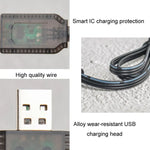 7,4-V-USB-Stecker mit intelligentem Chip und Lithium-Akku-Ladekabel