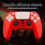Für PS5 Controller Silikonhülle Schutzhülle, Weiß, Schwarz, Camouflage Blau, Camouflage Rot, Camouflage Grün