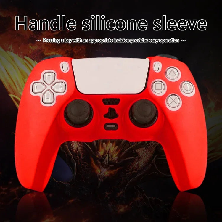 Für PS5 Controller Silikonhülle Schutzhülle, Weiß, Schwarz, Camouflage Blau, Camouflage Rot, Camouflage Grün