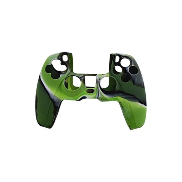 Für PS5 Controller Silikonhülle Schutzhülle, Weiß, Schwarz, Camouflage Blau, Camouflage Rot, Camouflage Grün