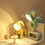Wiederaufladbare DIY Cartoon Nachtlampe Desktop Dekoration Mini Tischlampe