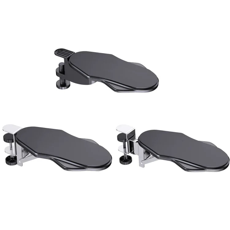 Punch-free Computer Desk Sponge Pad Hand Bracket Multifunctional Desk Elbow Rest, Basic, Folding, Folding Rotating