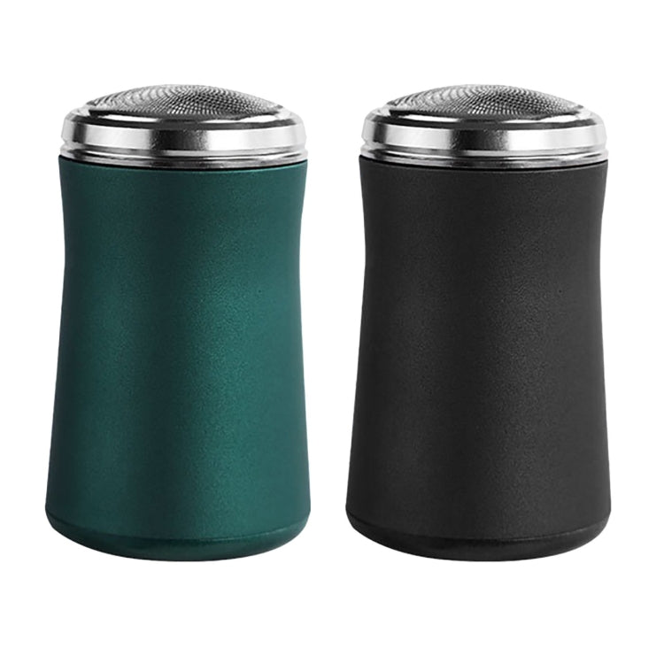 Taschengröße Waschbarer Elektrorasierer USB Wiederaufladbar Reise-Rasierer für Herren, Tasche Schwarz, Tasche Grün