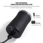 Taschengröße Waschbarer Elektrorasierer USB Wiederaufladbar Reise-Rasierer für Herren, Tasche Schwarz, Tasche Grün
