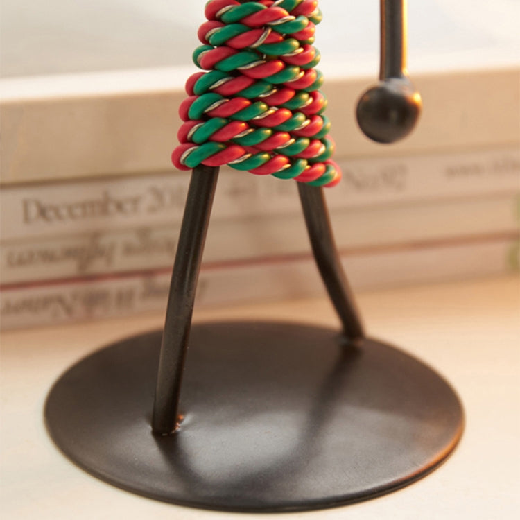 Retro Kerzenständer-Ornament in Form eines schmiedeeisernen Mannes für Restaurant-Tischdekoration, 21, 22, 23, 26
