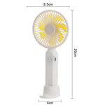 M9 Handheld Mini Ventilator Outdoor USB Lade Desktop Ventilator, 800mAh, 1500mAh, 2500mAh