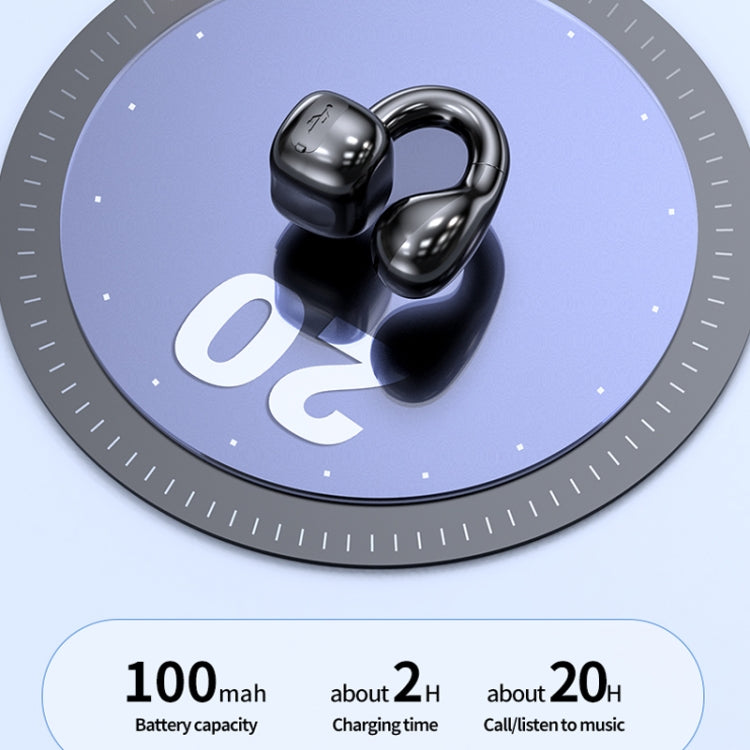 M10 IPX5 Wasserdichte Ohrclip Bluetooth Ohrhörer, Stil:, M10 Einzel Schwarz, M10 Einzel Weiß, M10 Einzel Pink, M10 Einzel Hautfarbe, M10 Einzel Grün, M10 Doppel Grün, M10 Doppel Hautfarbe, M10 Doppel Schwarz, M10 Doppel Weiß, M10 Doppel Pink