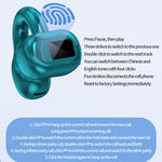M10 IPX5 Wasserdichte Ohrclip Bluetooth Ohrhörer, Stil:, M10 Einzel Schwarz, M10 Einzel Weiß, M10 Einzel Pink, M10 Einzel Hautfarbe, M10 Einzel Grün, M10 Doppel Grün, M10 Doppel Hautfarbe, M10 Doppel Schwarz, M10 Doppel Weiß, M10 Doppel Pink