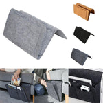 B05006 Filz-Aufbewahrungstasche, Nachttasche zum Aufhängen, Sofa-Bett-Seiten-Aufbewahrungstasche für Kleinteile