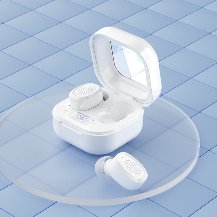 Mit Ladebox Stereo Kabellose Bluetooth Ohrhörer, Stil:, BY17 Schwarz, BY17 Weiß, BY18 Digitalanzeige Schwarz, BY18 Digitalanzeige Weiß