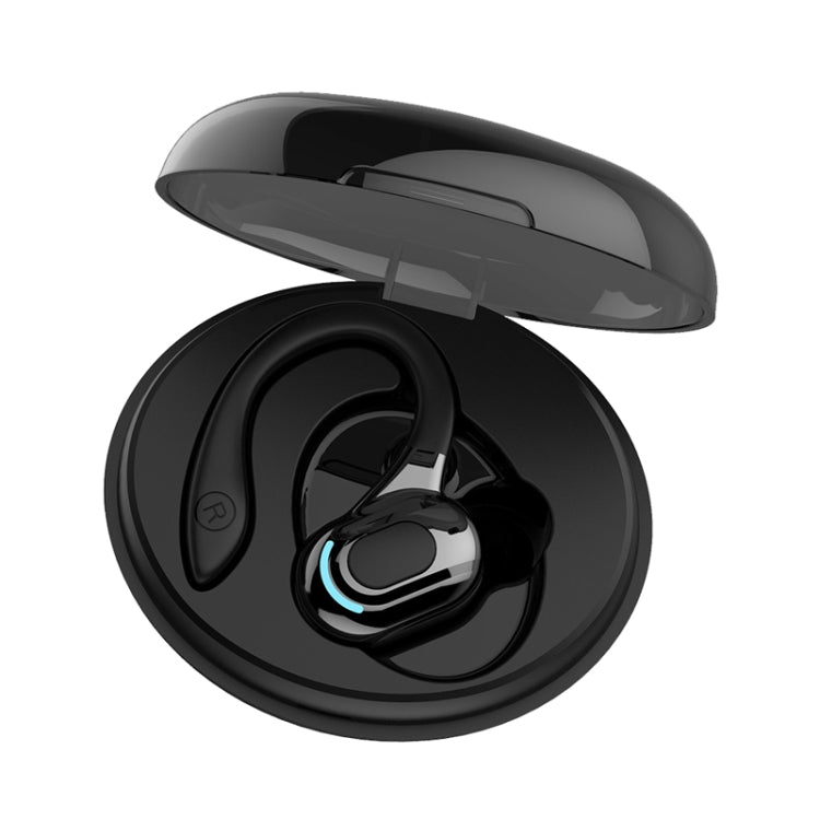 F8 Hängende Ohr Stereo Kabellose Bluetooth Ohrhörer mit Ladebox, Mit Ladebox (Schwarz Einzel-Ohr), Mit Ladebox (Blau Einzel-Ohr), Mit Ladebox (Rot Einzel-Ohr), Mit Ladebox (Grün Einzel-Ohr)