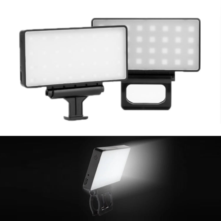 Outdoor Live-Fotografie Mehrwinkel Helligkeitsanpassung Handy-Fülllicht, Monochromes Weißlicht, RGB Farbe