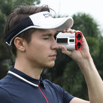 PGM JQ015 IP54 Wasserdichtes Golf-Laser-Entfernungsmesser-Teleskop, Messdistanz: 400 m, Messdistanz: 600 m (Weiß)