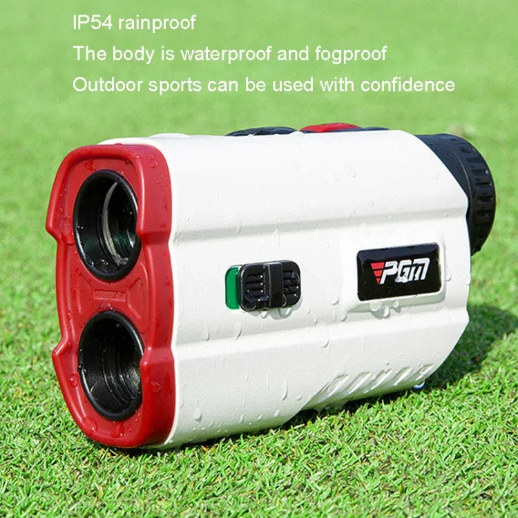 PGM JQ015 IP54 Wasserdichtes Golf-Laser-Entfernungsmesser-Teleskop, Messdistanz: 400 m, Messdistanz: 600 m (Weiß)