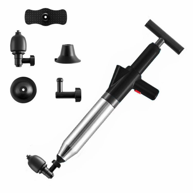 Toilettenrohrbagger Toilettenabwasser Bodenablauf Verstopfte Haushaltshochdruck-Druckluftwerkzeuge, HX28 (Grau), HX28 (Schwarz), HX28 (Grün), HX28 (Weiß)