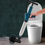 Toilettenrohrbagger Toilettenabwasser Bodenablauf Verstopfte Haushaltshochdruck-Druckluftwerkzeuge, HX28 (Grau), HX28 (Schwarz), HX28 (Grün), HX28 (Weiß)