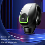 GD28 IPX4 wasserdichter leichter Bluetooth-Einzelohrclip-Kopfhörer, GD28 Single Schwarz, GD28 Single Weiß