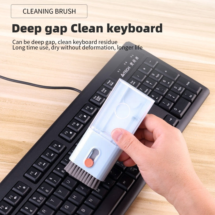 Q6S 10-in-1 Bluetooth-Kopfhörer-Reinigungsstift Mobile Computer Tastatur Bildschirm Digitalkamera Reinigungsset, Q6S (Blau), Q6S (Pink), Q6S (Weiß), Q6S (Schwarz)