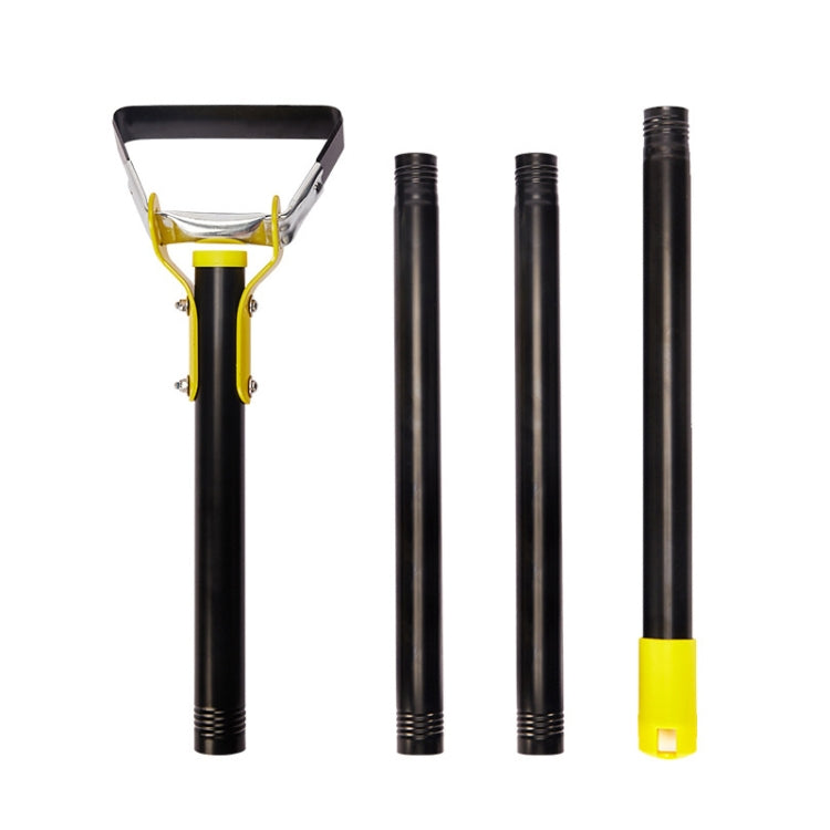 MYL-10 Steigbügelhacke Gartenwerkzeuge, 3 Abschnitte 1,2 m, 4 Abschnitte 1,6 m, 5 Abschnitte 2,0 m, 6 Abschnitte 2,4 m