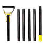 MYL-10 Steigbügelhacke Gartenwerkzeuge, 3 Abschnitte 1,2 m, 4 Abschnitte 1,6 m, 5 Abschnitte 2,0 m, 6 Abschnitte 2,4 m