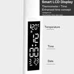 LED Intelligente Digitale Anzeige Faltbare Schreibtischlampe, Stil:, USB Gerade Stecker, Aufladung 2000mAh, Aufladung 3200mAh, Doppelkopf USB Gerade Stecker, Doppelkopf Aufladung 2000mAh, Doppelkopf Aufladung 3200mAh