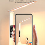 LED Intelligente Digitale Anzeige Faltbare Schreibtischlampe, Stil:, USB Gerade Stecker, Aufladung 2000mAh, Aufladung 3200mAh, Doppelkopf USB Gerade Stecker, Doppelkopf Aufladung 2000mAh, Doppelkopf Aufladung 3200mAh