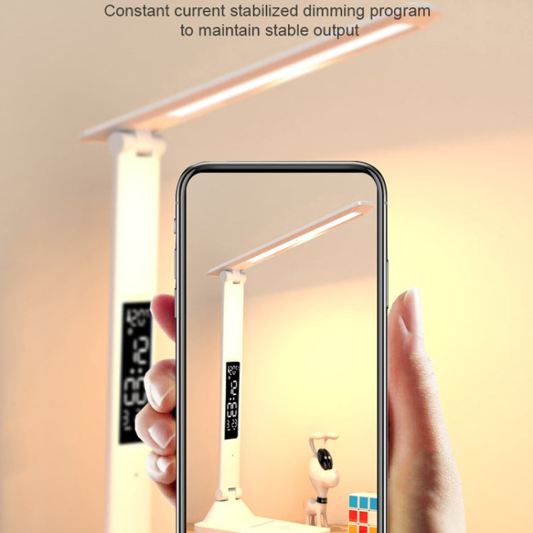 LED Intelligente Digitale Anzeige Faltbare Schreibtischlampe, Stil:, USB Gerade Stecker, Aufladung 2000mAh, Aufladung 3200mAh, Doppelkopf USB Gerade Stecker, Doppelkopf Aufladung 2000mAh, Doppelkopf Aufladung 3200mAh