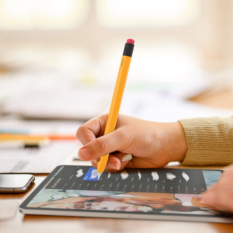 AhaStyle PT180-2 Silikon Schutzhülle Rutschfest und Stoßfest Kapazitiver Stift Hülle, Für Apple Pencil 1, Für Apple Pencil 2