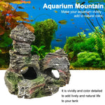 Stein Aquarium Landschaft Simulation Harz Aquarium Dekorative Verzierung, Stil:, Höhlenberg C, Höhlenberg D, Kleiner Felsengarten, Dreibeiniger Felsengarten, Großer Felsengarten, Shunfeng Berg, Yu Berg