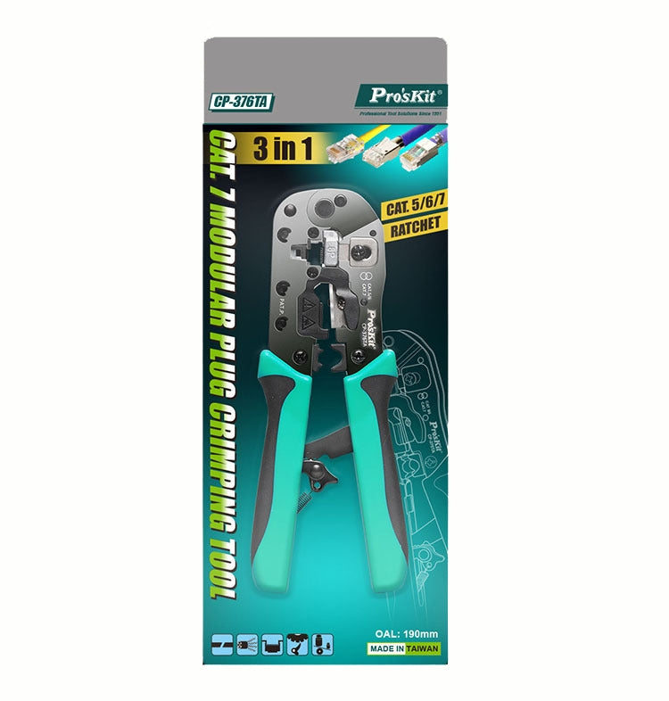 Multifunktionale Netzwerk-Crimpzange Netzwerk-Crimper, CP-376TA
