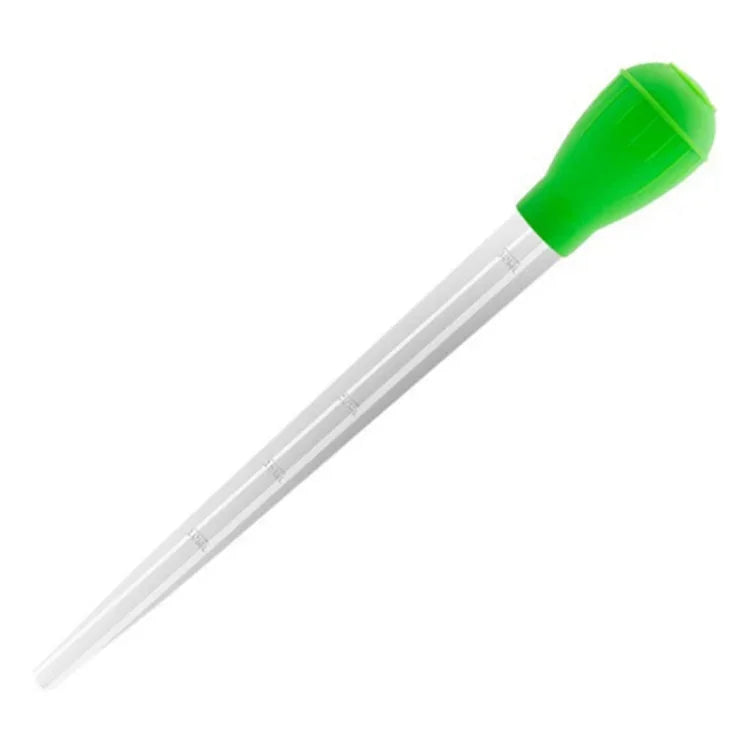 Kleines Aquarium Wasserwechsel Siphonabsauger manuell Mini Saugrohr, Blau, Grün
