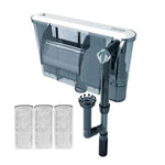 Kleiner externer Wasserfallfilter für Aquarien, CN-Stecker, Jeneca XP-03, Jeneca XP-05, Jeneca XP-09, Jeneca XP-11, Jeneca XP-13