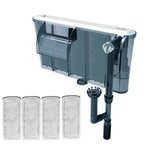 Kleiner externer Wasserfallfilter für Aquarien, CN-Stecker, Jeneca XP-03, Jeneca XP-05, Jeneca XP-09, Jeneca XP-11, Jeneca XP-13