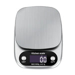 Kleine multifunktionale Küchenwaage, hochpräzise elektronische Waage mit LCD-Digitalanzeige, 3 kg/ 0,1 g, 5 kg/ 0,1 g, 10 kg/ 1 g